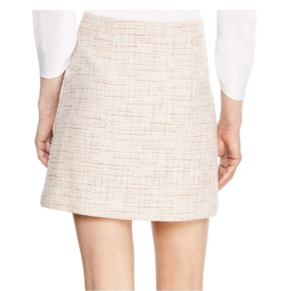 Sandro Agatha Boucle Tweed A-Line Mini Skirt - Picture 2 of 9